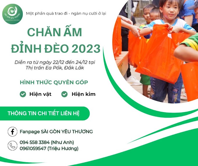 [HTTT] Đắk Lắk - Điểm dừng chân cuối năm của Sài Gòn Yêu Thương