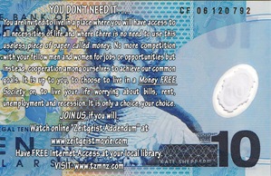 10 New Zealand Dollars by Factual Solutions