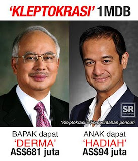 Image result for najib dan hutang 1mdb