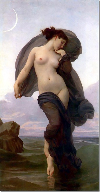 William-Adolphe Bouguereau - Le crepuscule _Twilight_