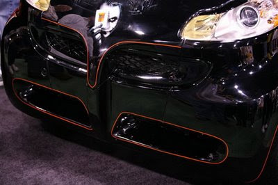 batmobile green smart car