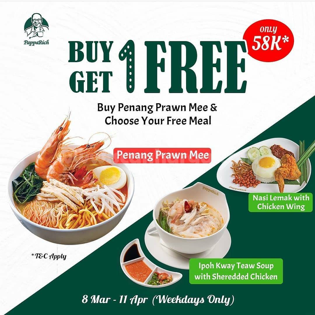 PAPA RICH Promo Buy 1 Get 1 Free only 85K