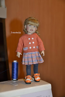 платье для куклы