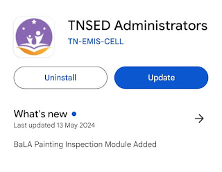 TNSED ADMINISTRATORS APP NEW UPDATED VERSION 0.1.6