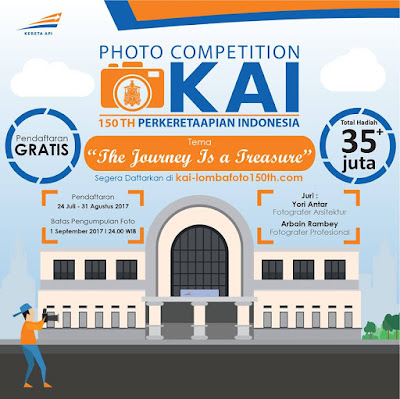 Lomba Foto KAI Dengan Tema The Journey is A Treasure