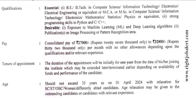 Project Linked Person Computer Science IT Electronics Electrical Engineering Jobs ISI