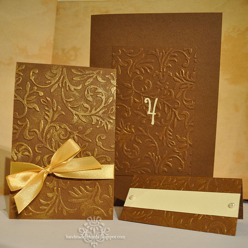 wedding colour schemes with brown and gold
