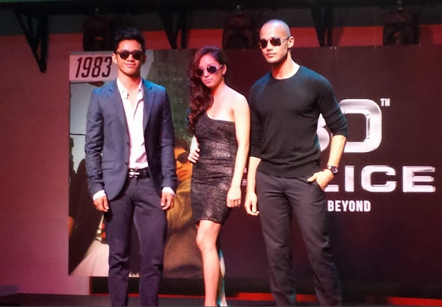 new ambassadors of Police Eyewear: Will Devaughn, Roxanne Barceló and David Guison