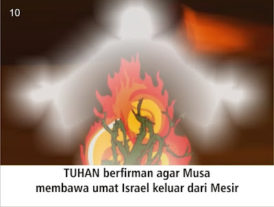 Komik Alkitab Anak: TUHAN MEMANGGIL MUSA (Bagian 2 