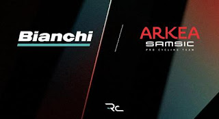 Logo ufficiale di Bianchi e del Team Arkea-Samsic