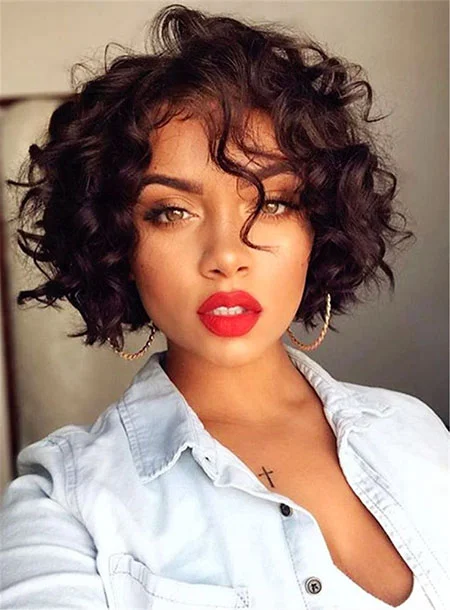 best short curly haircuts 2023