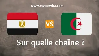 Egypte vs Algérie match amical en direct