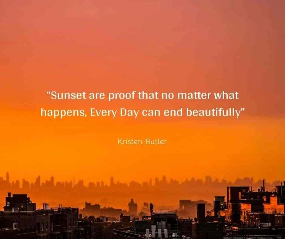 sunset quotes in english | सनसेट कोट्स इन इंग्लिश