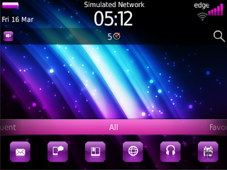 Vivacious Violet Theme for 99xx - 93XX OS 7 Preview 1