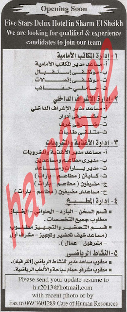 ابحث عن وظيفة فى صحيفة الأهرام اليوم الخميس 11/4/2013