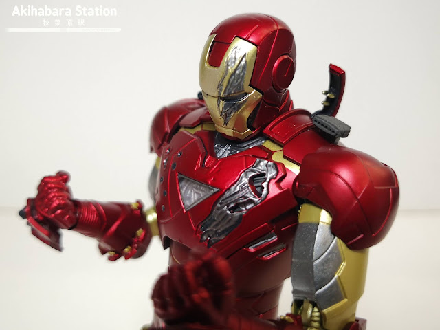 Review del S.H.Figuarts Captain America y Thor - Avengers Assemble - e Iron Man mk6 Battle Damage ed.