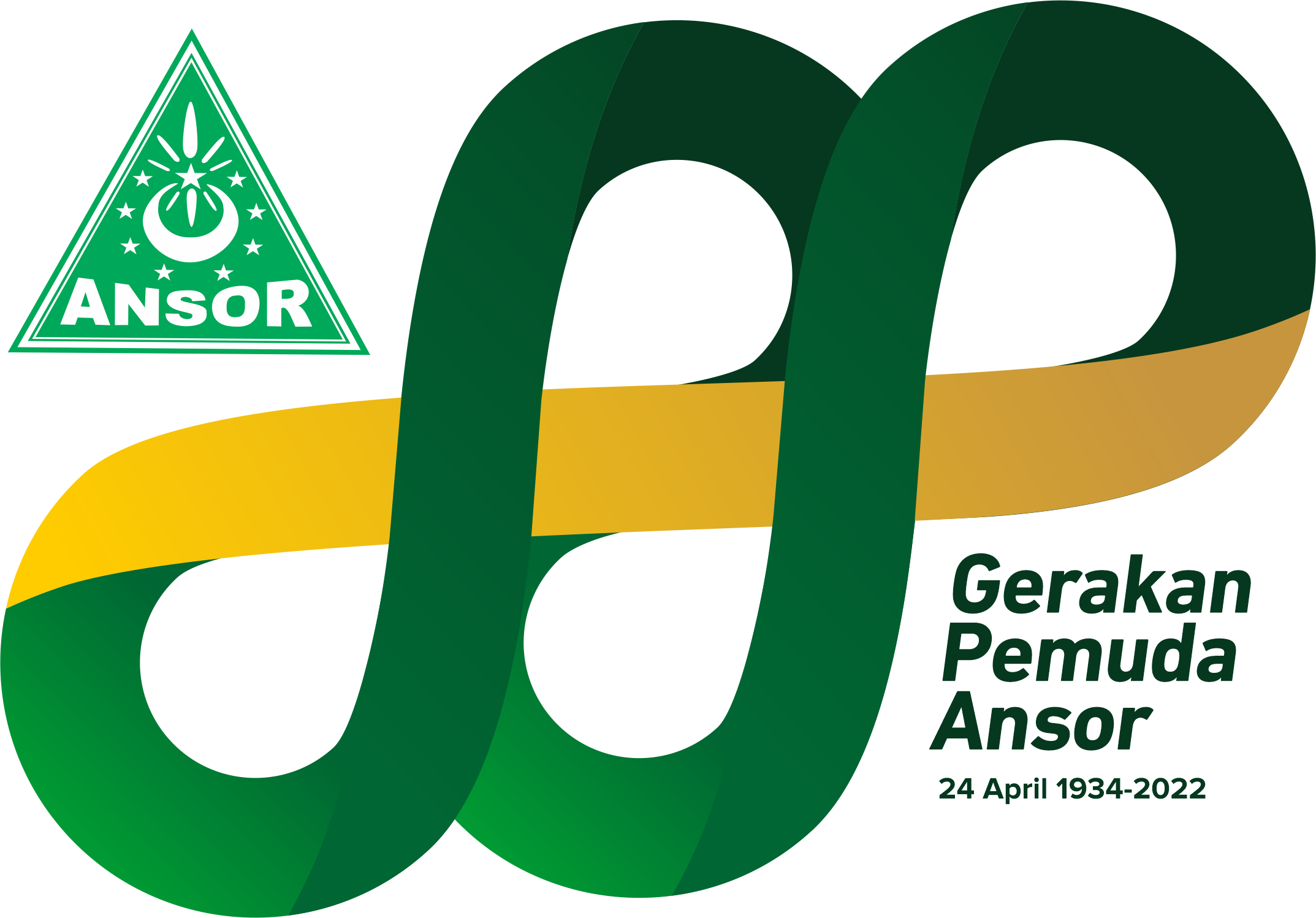 Download Logo Harlah GP Ansor Ke 88 Tahun 2022