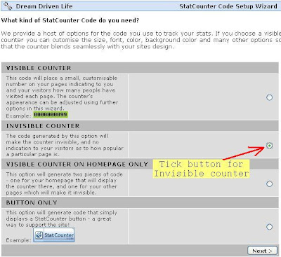 statcounter invisible counter