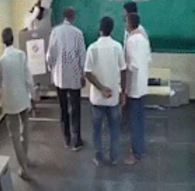 Video: A poll panel notes that a member of Jagan Reddy's party destroyed a voting machine