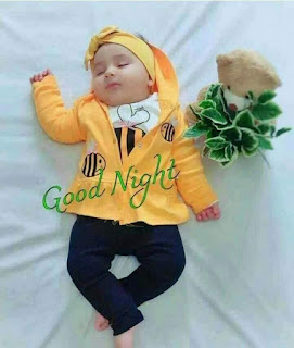  good night images cute baby