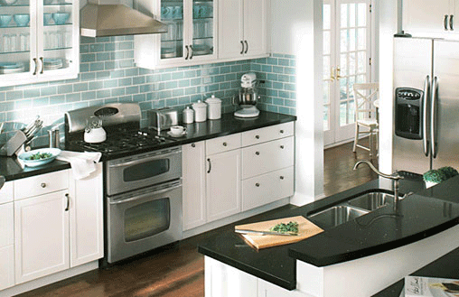 Granite Countertops  Houston Home Remodeling Black  and 