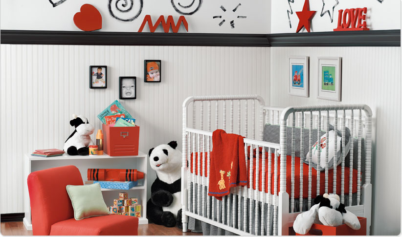 Red Baby Boy Rooms