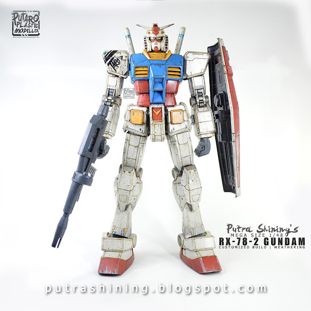 Putra Shining's RX-78-2 Gundam Mega Size 1/48 Custom Weather