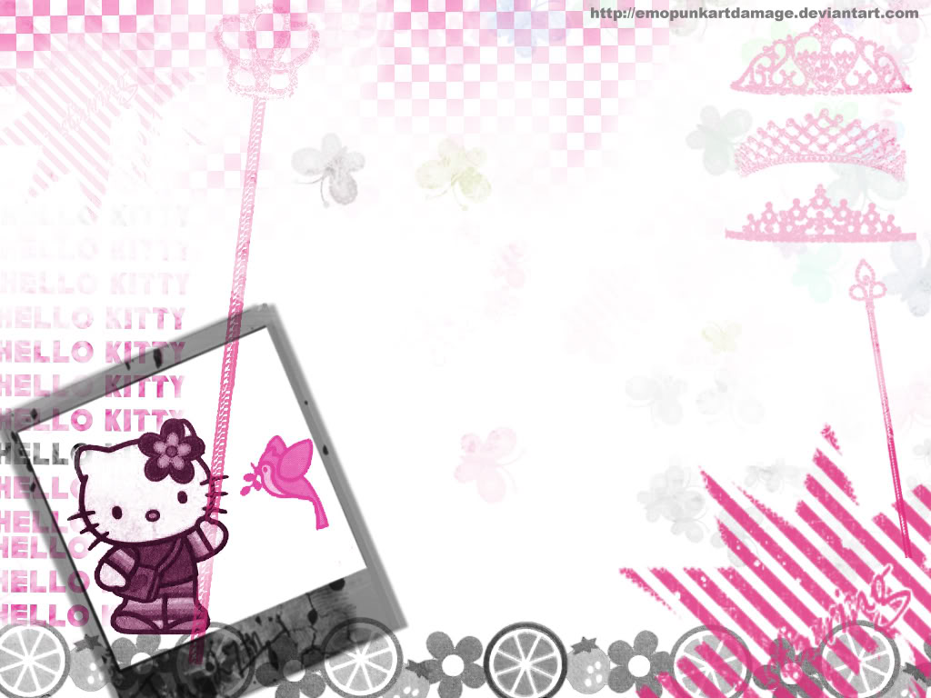 Dragonballzzz Wallpaper Hello Kitty Imut Dan Lucu