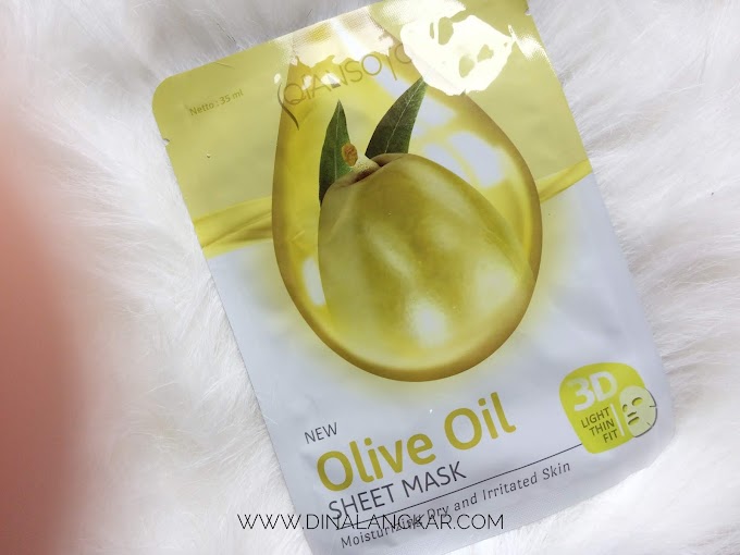 Sheet mask Qiansoto Olive Oil (Review)