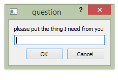 QInputDialog