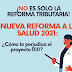 No a la reforma a la Salud en Colombia.