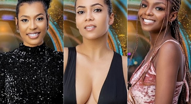 BBNaija 2021: Fans react as Maria, Peace & Nini drag Angel, others in executive lounge