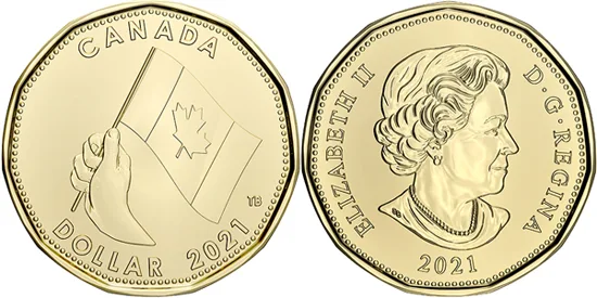 Canada 1 dollar 2021 - O Canada
