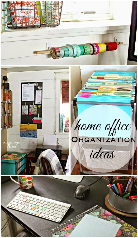 Home office organization ideas-www.goldenboysandme.com