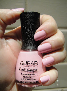 Nail of the Day - Nubar Oh Baby Pink