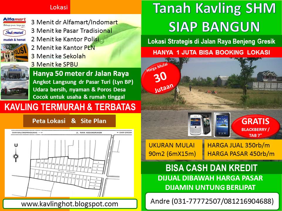 Contoh Brosur Tanah Kavling - Simak Gambar Berikut