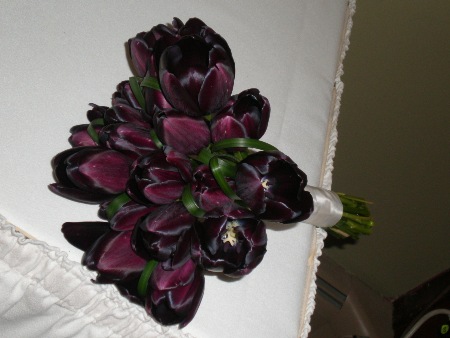 Purple Tulips Bouquet Ideas