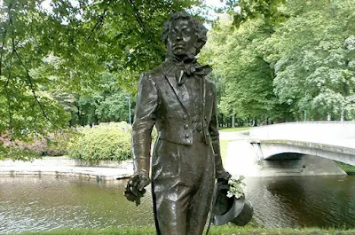 Puschkin-Denkmal in Riga