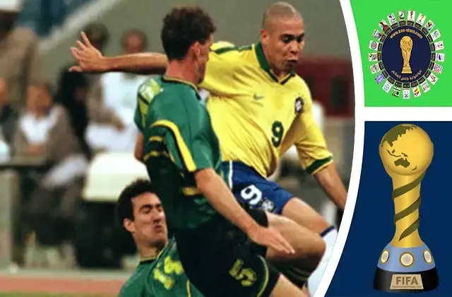 منتخب البرازيل يسحق منتخب استراليا في نهائي كاس القارات 1997