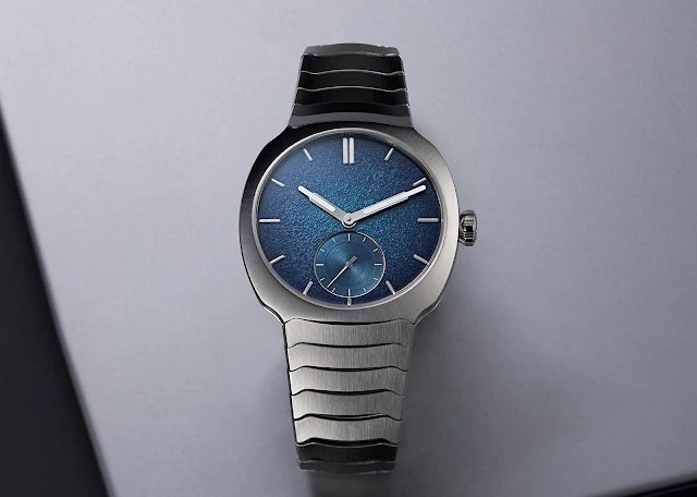 H. Moser & Cie. Streamliner Small Seconds Blue Enamel