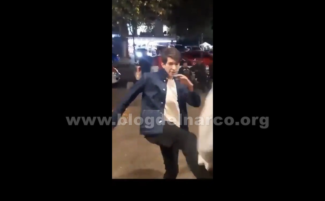 Juan Pablo Sánchez Gálvez hijo de Xóchitl Gálvez es exhibido en video borracho, agrediendo e insultando a empleados de un antro