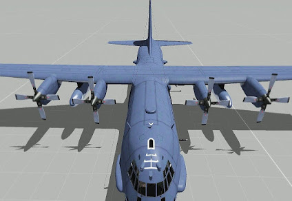 Arma3用アメリカ空軍MODのAC-130U Spooky II 攻撃機