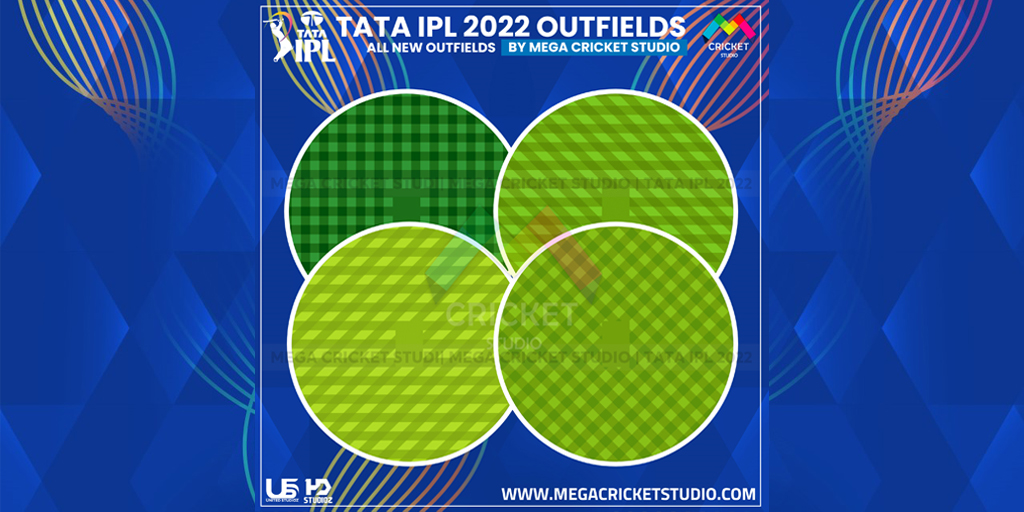 TATA IPL HD 2022 Outfields for EA Sports Cricket 07