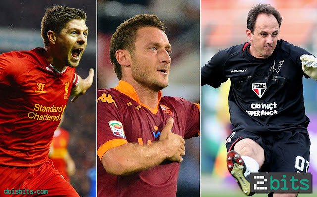 Manter a Essência - Gerrard, Totti, Rogério Ceni