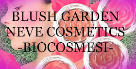 blush garden nevecosmetics, blush ecobio, monday rose blush garden neve cosmetics,