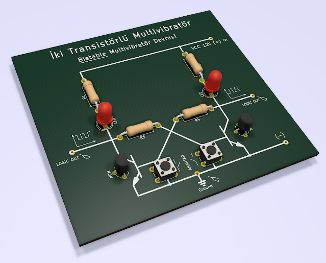 Multivibratör Eğitim Tahtası