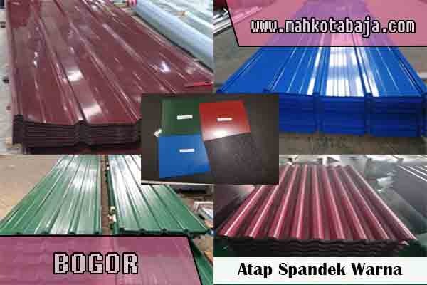 Harga Atap Spandek Warna Cibinong