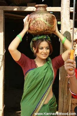 Pooja Gandhi saree