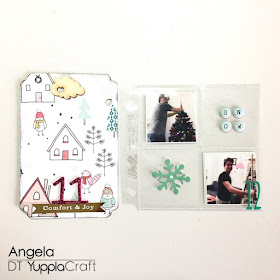 My December Daily 2017 by Angela Tombari for Yuppla Craft DT