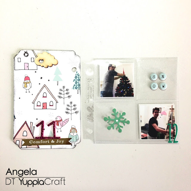 My December Daily 2017 by Angela Tombari for Yuppla Craft DT